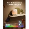 imageDREO Humidifiers for Bedroom Baby HM409S Ultra Quiet 28dB ampamp 3L Top Fill Cool Mist Humidifier for Nursery Smart Air humidifier for Plants Indoor 1500 RGB Night Light ampamp Sleep Routine TrainerYellow