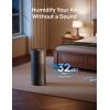 imageDREO Smart Evaporative Humidifier Large Room up to 1000ft 800mlh High Output Air Humidifiers for Bedroom 10L 50H Long Runtime with Precise Humidification for Plants Home Office White HHM774SBlack
