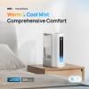 imageDreo 6L Humidifiers for Bedroom Smart Warm ampamp Cool Mist for Large Room 60Hr Quiet Runtime for Baby Plant Humidity Sensor Indicator Light 12H Timer GoogleAlexa HM713SWhite