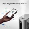 imageDreo 6L Humidifiers for Bedroom Smart Warm ampamp Cool Mist for Large Room 60Hr Quiet Runtime for Baby Plant Humidity Sensor Indicator Light 12H Timer GoogleAlexa HM713SSilver