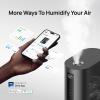imageDreo 6L Humidifiers for Bedroom Smart Warm ampamp Cool Mist for Large Room 60Hr Quiet Runtime for Baby Plant Humidity Sensor Indicator Light 12H Timer GoogleAlexa HM713SBlack