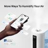 imageDreo 6L Humidifiers for Bedroom Smart Warm ampamp Cool Mist for Large Room 60Hr Quiet Runtime for Baby Plant Humidity Sensor Indicator Light 12H Timer GoogleAlexa HM713SBlue