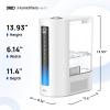 imageDreo 6L Humidifiers for Bedroom Smart Warm ampamp Cool Mist for Large Room 60Hr Quiet Runtime for Baby Plant Humidity Sensor Indicator Light 12H Timer GoogleAlexa HM713SWhite