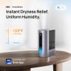 imageDreo 6L Humidifiers for Bedroom Smart Warm ampamp Cool Mist for Large Room 60Hr Quiet Runtime for Baby Plant Humidity Sensor Indicator Light 12H Timer GoogleAlexa HM713SPurple