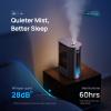 imageDreo 6L Humidifiers for Bedroom Smart Warm ampamp Cool Mist for Large Room 60Hr Quiet Runtime for Baby Plant Humidity Sensor Indicator Light 12H Timer GoogleAlexa HM713SPurple