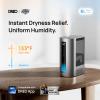 imageDreo 6L Humidifiers for Bedroom Smart Warm ampamp Cool Mist for Large Room 60Hr Quiet Runtime for Baby Plant Humidity Sensor Indicator Light 12H Timer GoogleAlexa HM713SSilver