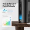 imageDreo 6L Humidifiers for Bedroom Smart Warm ampamp Cool Mist for Large Room 60Hr Quiet Runtime for Baby Plant Humidity Sensor Indicator Light 12H Timer GoogleAlexa HM713SBlack