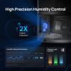 imageDreo 6L Humidifiers for Bedroom Smart Warm ampamp Cool Mist for Large Room 60Hr Quiet Runtime for Baby Plant Humidity Sensor Indicator Light 12H Timer GoogleAlexa HM713SBlue