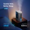 imageDreo 6L Humidifiers for Bedroom Smart Warm ampamp Cool Mist for Large Room 60Hr Quiet Runtime for Baby Plant Humidity Sensor Indicator Light 12H Timer GoogleAlexa HM713SBlue