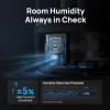 imageDreo 6L Top Fill Humidifiers for Bedroom 60H Runtime 28 dB Quiet Supersized Cool Mist Air Humidifiers for Large Room Baby Nursery Plant Indoor Night Light Easy to Clean Precise Humidity ControlBlack