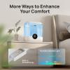 imageDreo 6L Top Fill Humidifiers for Bedroom 60H Runtime 28 dB Quiet Supersized Cool Mist Air Humidifiers for Large Room Baby Nursery Plant Indoor Night Light Easy to Clean Precise Humidity ControlBlue