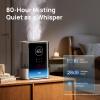 imageDreo 8L Smart Humidifier Large Room 600ft HM717S 80H Runtime Supersized Warm and Cool Mist Humidifiers for Bedroom Baby 28dB Quiet Air Humidifier for Plants Indoor Home Whole House SilverSilver