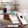imageDreo 8L Smart Humidifier Large Room 600ft HM717S 80H Runtime Supersized Warm and Cool Mist Humidifiers for Bedroom Baby 28dB Quiet Air Humidifier for Plants Indoor Home Whole House SilverStarlight