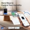 imageDreo 8L Smart Humidifier Large Room 600ft HM717S 80H Runtime Supersized Warm and Cool Mist Humidifiers for Bedroom Baby 28dB Quiet Air Humidifier for Plants Indoor Home Whole House SilverSilver