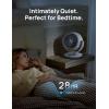 imageDreo Fan for Bedroom Desk Air Circulator Fans with Remote 11 Inch Table Fan for Whole Room 60ft Powerful Airflow 120 Vertical Manual and 90 Oscillating 4 Speeds 8H Timer 28dB Quiet HomeWhite