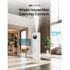 imageDreo HM735S 11L Smart Humidifier Large Room 700 ft 100H Cool Mist Air Humidifiers for Bedroom TopFill SelfCleaning Tank 26dB Auto Mode Aroma Box RGB Light Remote ampamp APP Control Baby WhiteBlue