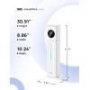 imageDreo HM735S 11L Smart Humidifier Large Room 700 ft 100H Cool Mist Air Humidifiers for Bedroom TopFill SelfCleaning Tank 26dB Auto Mode Aroma Box RGB Light Remote ampamp APP Control Baby WhiteWhite