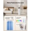 imageDreo HM735S 11L Smart Humidifier Large Room 700 ft 100H Cool Mist Air Humidifiers for Bedroom TopFill SelfCleaning Tank 26dB Auto Mode Aroma Box RGB Light Remote ampamp APP Control Baby WhiteStarlight