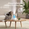 imageDreo Humidifiers for Bedroom 3L Top Fill 30H ampamp 26dB Quiet Runtime for Large Room Cool Mist Ultrasonic Humidifier with Humidity Sensor Night Light for Home Baby Nursery Plants 360 Nozzle White