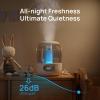 imageDreo Humidifiers for Bedroom 3L Top Fill 30H ampamp 26dB Quiet Runtime for Large Room Cool Mist Ultrasonic Humidifier with Humidity Sensor Night Light for Home Baby Nursery Plants 360 Nozzle White