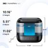 imageDreo Humidifiers for Bedroom 4L Top Fill for Large Room 36H Runtime 28 dB Quiet Supersized Cool Mist Air Humidifier for Baby Nursery Plants Indoor Night Light Easy to Clean ampamp FillBlack