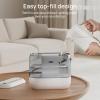 imageDreo Humidifiers for Bedroom 4L Top Fill for Large Room 36H Runtime 28 dB Quiet Supersized Cool Mist Air Humidifier for Baby Nursery Plants Indoor Night Light Easy to Clean ampamp FillGray