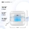 imageDreo Humidifiers for Bedroom 4L Top Fill for Large Room 36H Runtime 28 dB Quiet Supersized Cool Mist Air Humidifier for Baby Nursery Plants Indoor Night Light Easy to Clean ampamp FillWhite