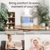 imageDreo Humidifiers for Bedroom 4L Top Fill for Large Room 36H Runtime 28 dB Quiet Supersized Cool Mist Air Humidifier for Baby Nursery Plants Indoor Night Light Easy to Clean ampamp FillGray