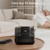 imageDreo Humidifiers for Bedroom 4L Top Fill for Large Room 36H Runtime 28 dB Quiet Supersized Cool Mist Air Humidifier for Baby Nursery Plants Indoor Night Light Easy to Clean ampamp FillBlack