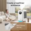 imageDreo Humidifiers for Bedroom Topfilled Smart Quiet Cool Mist Humidifier for Large Room Home Oil Diffuser ampamp Nightlight 50Hours Runtime for Indoor Plants with AlexaGoogle WhiteGrey