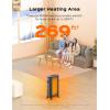 imageDreo Oil Filled Radiator Heater Electric Radiant Heater with Remote Control 4 Modes Overheat ampamp TipOver Protection 24h Timer Digital Thermostat Quiet Space Heater for Indoor Use Large Room