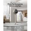 imageDreo Oscillating Fan for Bedroom150120 OmniDirectional Quiet Floor Fans with Smart Control 110ft Pedestal Fan with DC Motor 9 Speeds 6 Modes 43 Inches 12H Timer WiFiVoiceAlexaGold