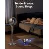 imageDreo Pedestal Fan with Smart Control 4044quot Adjustable Height DC Quiet Fans for Bedroom 12085 OmniDirectional Oscillating Fan 100ft Airflow 10 Speeds 6 Modes 12H Timer 23db WiFiVoiceModern