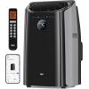 imageDreo Portable Air Conditioners 12000 BTU AC Unit for Bedroom with Drainagefree Cooling 46dB Quiet APPVoiceRemote 24h Timer with Fan ampamp Dehumidifier Smart Standing AC for Room Indoors AC515SBlack
