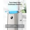 imageDreo Portable Air Conditioners 12000 BTU AC Unit for Bedroom with Drainagefree Cooling 46dB Quiet APPVoiceRemote 24h Timer with Fan ampamp Dehumidifier Smart Standing AC for Room Indoors AC515SGold
