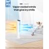imageDreo Portable Air Conditioners Fan 40 Standing Fans that Blow Cold Air Portable AC80 Oscillating Evaporative Air CoolerRemovable Water Tank Ice Packs Remote Control 4 Speeds 7H Timer WhiteWhite