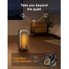 imageDreo Quiet Space Heater 1500W Portable Heaters for Indoor Use with Remote 70 Oscillation Fast and Safety Electric PTC Ceramic for Desk Office Bedroom 12H TimerGold