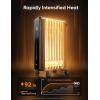 imageDreo Radiator Heater 8 Safety Protection Oil Filled Radiator Heater for Indoor Use 1500W Electric Heaters for Large Room 8 Fins with Remote 4 Modes Digital Thermostat 24H Timer QuietBlack