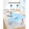 imageDreo Smart Fan for Bedroom120 Vertical and 90 Oscillating Fan with RemoteVoice 13 Inch Height Quiet Air Circulator for Whole Room 70 ft 4 Speeds 5 Modes 12H Timer Desk Fans for Home OfficeGold