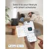 imageDreo Smart Humidifiers for Bedroom Top Fill 4L Supersized Humidifier Large Room with 28 dB 36H Runtime TouchAPPVoice Control Nightlight Cool Mist Humidifiers for Baby Plants Indoor Blackebony