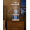 imageDreo Smart Humidifiers for Bedroom Top Fill 4L Supersized Humidifier Large Room with 28 dB 36H Runtime TouchAPPVoice Control Nightlight Cool Mist Humidifiers for Baby Plants Indoor BlackGray