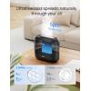 imageDreo Smart Humidifiers for Bedroom Top Fill 4L Supersized Humidifier Large Room with 28 dB 36H Runtime TouchAPPVoice Control Nightlight Cool Mist Humidifiers for Baby Plants Indoor BlackBlack