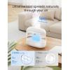 imageDreo Smart Humidifiers for Bedroom Top Fill 4L Supersized Humidifier Large Room with 28 dB 36H Runtime TouchAPPVoice Control Nightlight Cool Mist Humidifiers for Baby Plants Indoor BlackWhite
