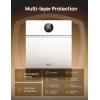 imageDreo Smart Wall Heater IP24 Electric PTC Space Heaters for Indoor Use 30 Oscillation Adjustable Thermostat Remote Control Works with Alexa 24H Timer Easymounted for Bedroom Office HomeWhite