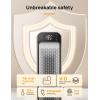 imageDreo Space Heater Indoor 25quot 115fts Fast Portable Room Heater with Remote and Thermostat 3 Modes Overheating ampamp TipOver Protection Electric Heaters for Indoor Use Large Room Bedroom GoldGold