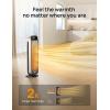 imageDreo Space Heater Indoor 25quot 115fts Fast Portable Room Heater with Remote and Thermostat 3 Modes Overheating ampamp TipOver Protection Electric Heaters for Indoor Use Large Room Bedroom GoldGold