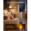 imageDreo Space Heater Indoor 25quot 115fts Fast Portable Room Heater with Remote and Thermostat 3 Modes Overheating ampamp TipOver Protection Electric Heaters for Indoor Use Large Room Bedroom GoldGold