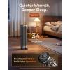 imageDreo Space Heater for Large Room 23 Inch Electric Heaters for Indoor Use 8 Safe Protection Tower 70 Oscillation PTC Ceramic with Thermostat and Remote Quiet 12H Timer Bedroom OfficeSilver