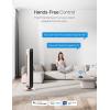 imageDreo Tower Fan for Bedroom 42 Inch 120 Oscillating Fan 25dB Quiet DC Motor 28fts Velocity Bladeless Standing Fan with 12 Speeds 4 Modes 12H Timer Cooling Fans for Home Living Room Pilot Max SStarlight