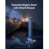 imageDreo Tower Fan for Bedroom 90 Oscillating Standing Fan 30ft far 28dB Quiet for Sleep 6 Speeds 4 Modes 12H Timer 42 Inch Bladeless Remote for Home Office Room Cruiser Pro T1White
